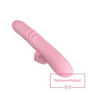 Wibrator-Angelia, USB 3 functions of thrusting / 20 vibrations Flesh