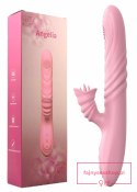 Wibrator-Angelia, USB 3 functions of thrusting / 20 vibrations Flesh