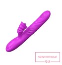 Wibrator-Angelia, USB 3 functions of thrusting / 20 vibrations Purple