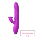 Wibrator-Angelia, USB 3 functions of thrusting / 20 vibrations Purple