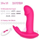 Flicking wearable vibrator