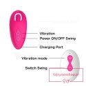 Flicking wearable vibrator