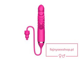 Tongue licking Triple Stimulation Thrusting Vibrator