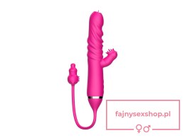 Tongue licking Triple Stimulation Thrusting Vibrator