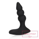 Beaded Vibrating Anal Plug with Remote Control