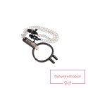 Humiliate Mouth Spreader with Nipple Clamps
