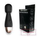 Power Escorts - Mini Wand De Luxe - Black - 11,6 Cm / 4.5 Inch Silicone Wand Massager Power Escorts - Mini Wand De Luxe - Black - 11,6 Cm / 4.5 Inch Silicone Wand Massager
