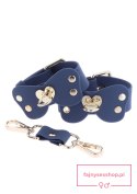 Silicone Wrist Cufs Set Blue Silicone Wrist Cufs Set Blue