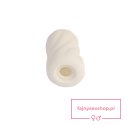 Stamina Masturbator Pleasure Pocket-White