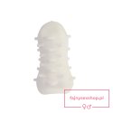 Stamina Masturbator Pleasure Pocket-White