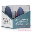 Twitch 3 - Rechargeable Vibrator & Suction - Silicone - 10 Speed - Blue/Grey