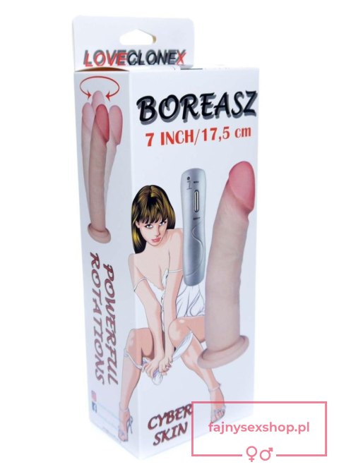 Wibrator-BOREASZ-LOVECLONEX 7""-Rotation Wibrator-BOREASZ-LOVECLONEX 7""-Rotation