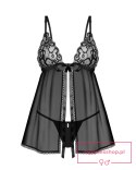 Blomentis babydoll i stringi M/L