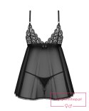 Blomentis babydoll i stringi M/L