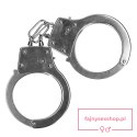 Metal Hand Cuffs - Silver Metal Hand Cuffs - Silver