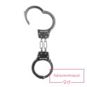 Metal Hand Cuffs - Silver Metal Hand Cuffs - Silver