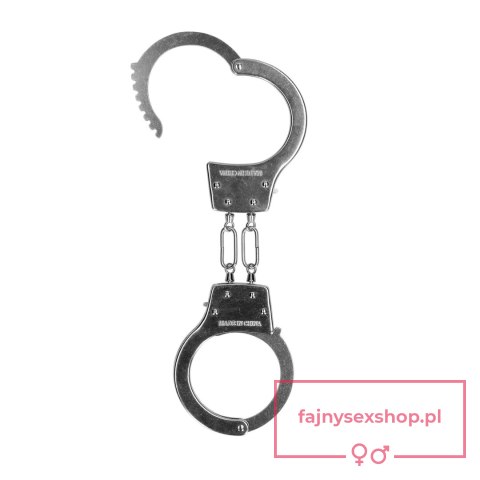 Metal Hand Cuffs - Silver Metal Hand Cuffs - Silver