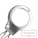 Metal Hand Cuffs - Silver Metal Hand Cuffs - Silver