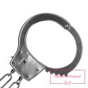 Metal Hand Cuffs - Silver Metal Hand Cuffs - Silver