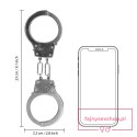 Metal Hand Cuffs - Silver Metal Hand Cuffs - Silver