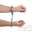 Metal Hand Cuffs - Silver Metal Hand Cuffs - Silver