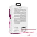 Riko - Rechargeable Triple Action Thumper with Advanced Finger Motion & Pulse Wave Stimulator - Pink