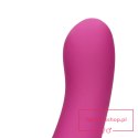 Riko - Rechargeable Triple Action Thumper with Advanced Finger Motion & Pulse Wave Stimulator - Pink