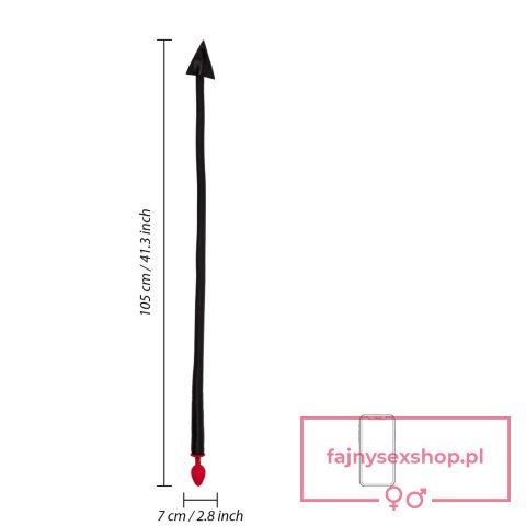 Silicone Anal Plug Devil's Tail Silicone Anal Plug Devil's Tail