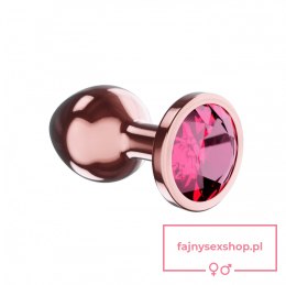 Plug-Butt Plug Diamond Ruby Shine S Rose Gold