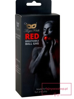 Red Breathable Ball Gag