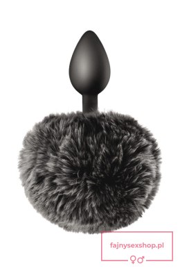 BLACK POMPOM ANAL PLUG