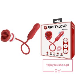 PRETTY LOVE - Ashlynn, 5 vibration functions 5 thrusting settings 5 licking settings