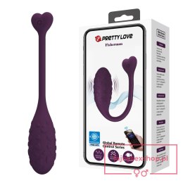 PRETTY LOVE - Fisherman Purple, 12 vibration functions Mobile APP remote control