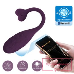 PRETTY LOVE - Fisherman Purple, 12 vibration functions Mobile APP remote control