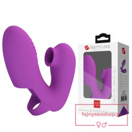 PRETTY LOVE - Super Finger ATHENA Purple, 7 vibration functions 7 tapping functions Memory function