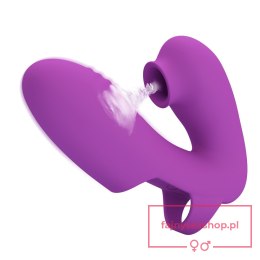 PRETTY LOVE - Super Finger ATHENA Purple, 7 vibration functions 7 tapping functions Memory function