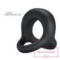 PRETTY LOVE - VIBRANT PENIS RING ELLIOTT Black, 10 vibration functions