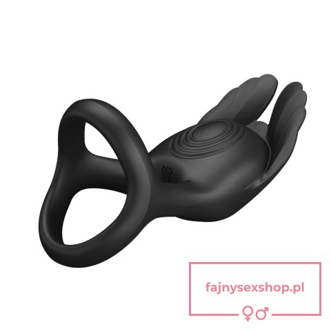 PRETTY LOVE - VIBRANT PENIS RING SILAS Black, 7 vibration functions PRETTY LOVE - VIBRANT PENIS RING SILAS Black, 7 vibration functions