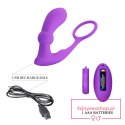 PRETTY LOVE - Warren Purple, Wireless remote control 12 pulse wave settings 12 vibration functions