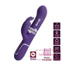 PRETTY LOVE - Coale dark Purple, 7 vibration functions 4 rotation functions 4 thrusting settings