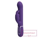 PRETTY LOVE - Coale dark Purple, 7 vibration functions 4 rotation functions 4 thrusting settings