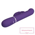 PRETTY LOVE - Coale dark Purple, 7 vibration functions 4 rotation functions 4 thrusting settings