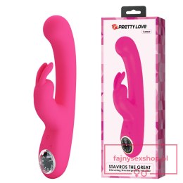 PRETTY LOVE - Lamar Pink, 10 vibration functions 9 speed levels