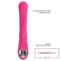 PRETTY LOVE - Lamar dark Pink, 10 vibration functions 9 speed levels