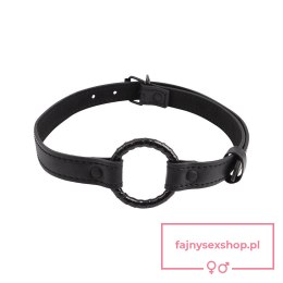 Black Metal O-ring Gag