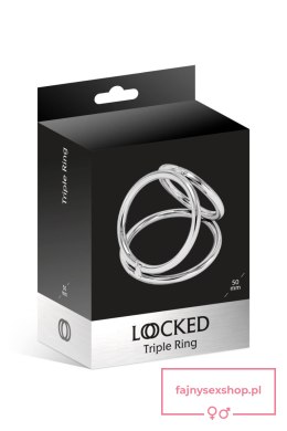 LOCKED TRIPLE RING 50/37/45 MM (Size: T2)