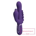 PRETTY LOVE - Cammy Dark Purple, Twinkled Tenderness, 7 thumping functions 7 vibration functions 4 rolling functions