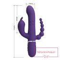 PRETTY LOVE - Cammy Dark Purple, Twinkled Tenderness, 7 thumping functions 7 vibration functions 4 rolling functions