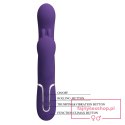 PRETTY LOVE - Cammy Dark Purple, Twinkled Tenderness, 7 thumping functions 7 vibration functions 4 rolling functions