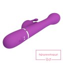 PRETTY LOVE - Dejon Purple, 7 vibration functions 4 thrusting settings 4 rotation functions